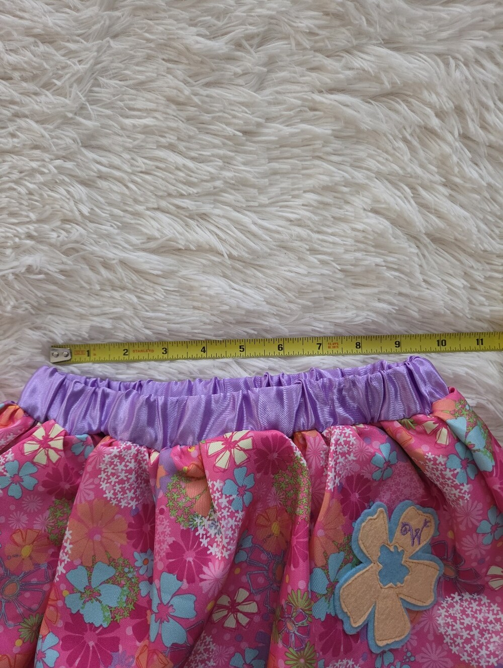American Girl Wellie Wishers Willa Tutu Skirt, Size 4-6x With Matching Headband - Picture 8 of 9